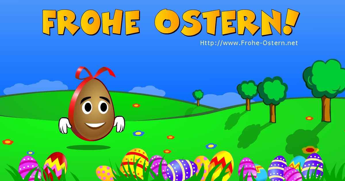 Frohe man ostern wünscht wann An welchem